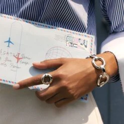 Bague Large INES -Agatha Boutique 02220312 050 52 M2