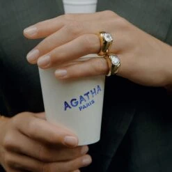 Bague Large VICTOIRE -Agatha Boutique 02280063 157 52 M3