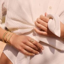 Bague Fine TRESSE -Agatha Boutique 02280262 157 52 M2