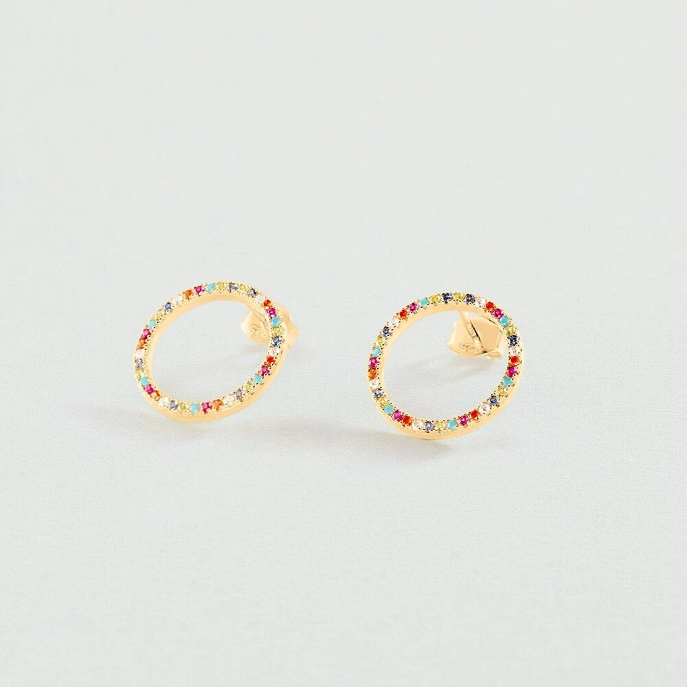 Boucles D'oreilles Pendantes RAINBOW 1 Boucles D'oreilles Pendantes RAINBOW