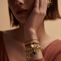 Bracelet Souple PIERRES NATURELLES -Agatha Boutique 02480318 129 TU M3