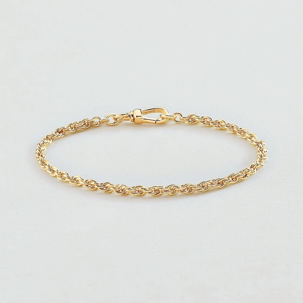 Bracelet Souple CHAÎNE CORDE 1 Bracelet Souple CHAÎNE CORDE