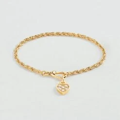 Bracelet Souple CHAÎNE CORDE 12 Bracelet Souple CHAÎNE CORDE -Agatha Boutique 02480320 157 TU 04