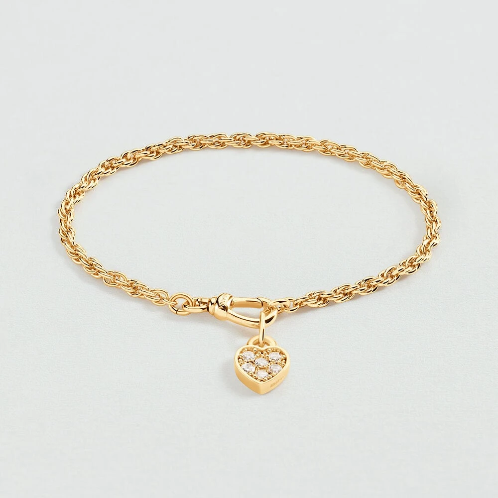 Bracelet Souple CHAÎNE CORDE 4 Bracelet Souple CHAÎNE CORDE – Image 4