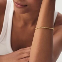 Bracelet Souple CHAÎNE CORDE 13 Bracelet Souple CHAÎNE CORDE -Agatha Boutique 02480320 157 TU M1