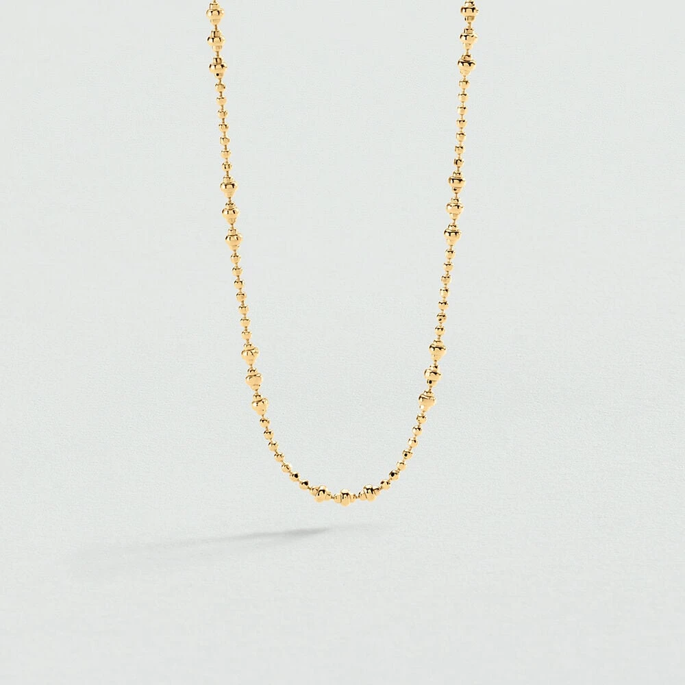 Collier Ras Du Cou CHAÎNE BOULE 1 Collier Ras Du Cou CHAÎNE BOULE