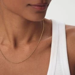 Collier Mi-long CHAÎNE JASERON -Agatha Boutique 02680235 157 TU M1