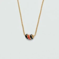 Collier Mi-long CHAÎNE CORDE 9 Collier Mi-long CHAÎNE CORDE -Agatha Boutique 02680236 157 TU 04