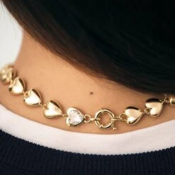 Collier Ras Du Cou DESIREE 10 Collier Ras Du Cou DESIREE -Agatha Boutique 02680415 137 TU M2