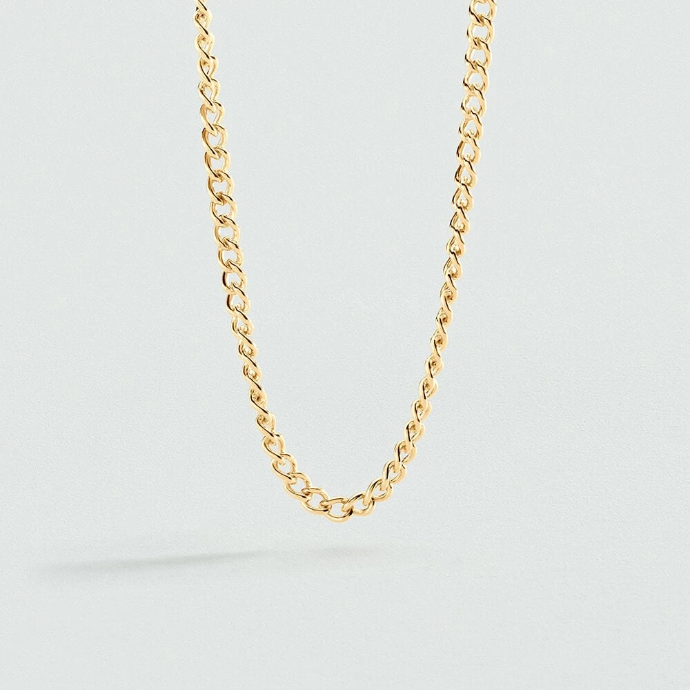 Collier Mi-long CHAÎNE GOURMETTE 2 Collier Mi-long CHAÎNE GOURMETTE – Image 2