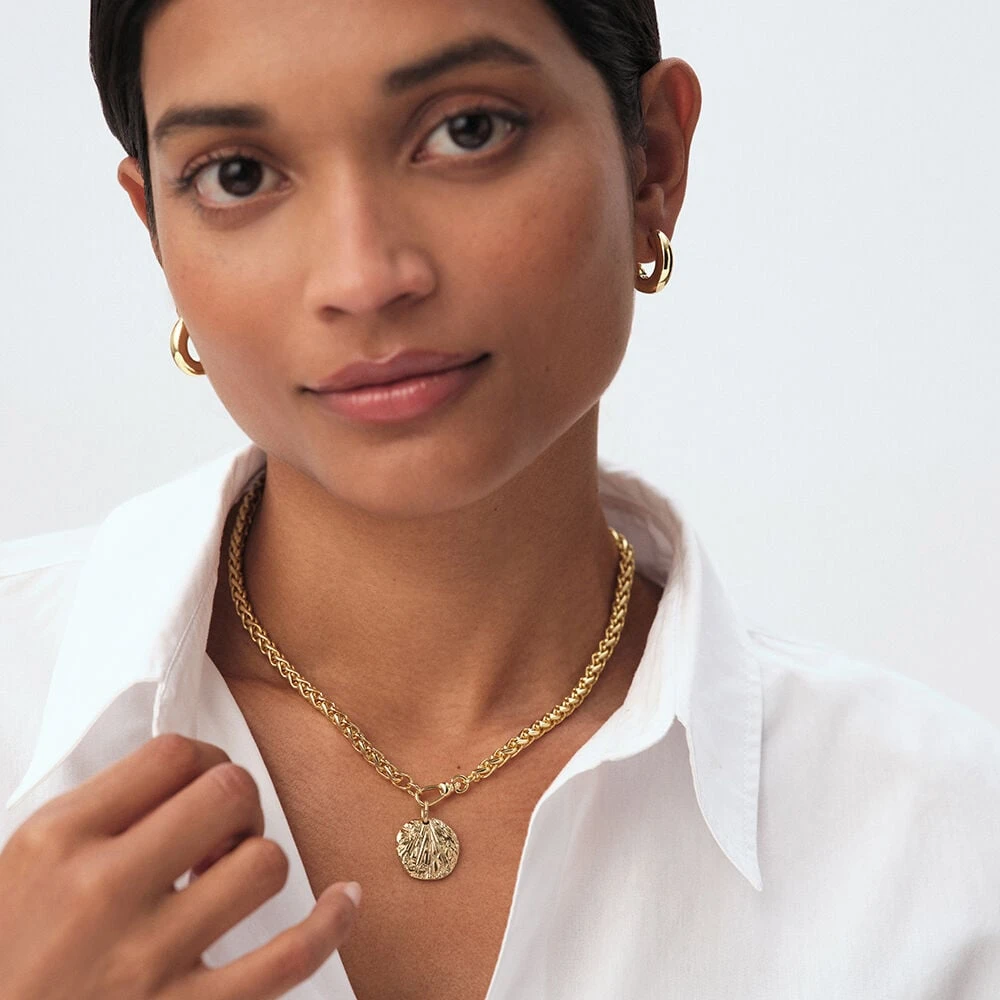 Collier Ras Du Cou MAILLE PALMIER 6 Collier Ras Du Cou MAILLE PALMIER – Image 6