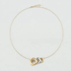 Collier Mi-long TRIJONC 8 Collier Mi-long TRIJONC -Agatha Boutique 02690217 113 TU 03