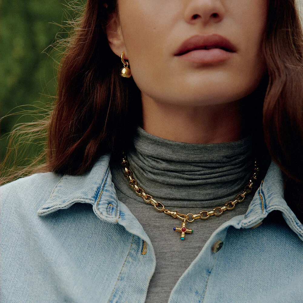 Pendentif CROIX ICONIQUE 7 Pendentif CROIX ICONIQUE – Image 7