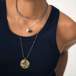 Pendentif ŒIL LAPIS LAZULI 12 Pendentif ŒIL LAPIS LAZULI -Agatha Boutique 02880063 109 TU M3