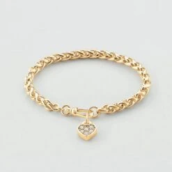 Pendentif CŒUR CADENAS 9 Pendentif CŒUR CADENAS -Agatha Boutique 02880067 137 TU 03